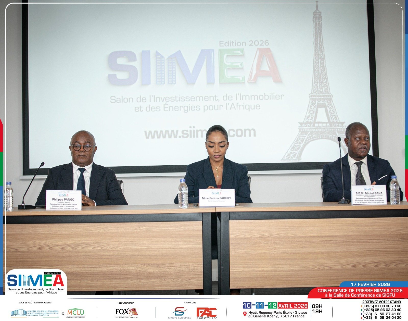 [SUCCESS STORY] Conférence de presse pour le Lancement du SIIMEA 2026 : Une Étape Historique franchie avec Succès !